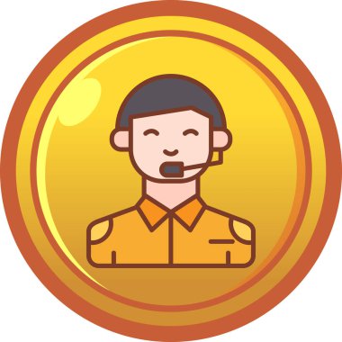 Avatar Adam vektör simgesi