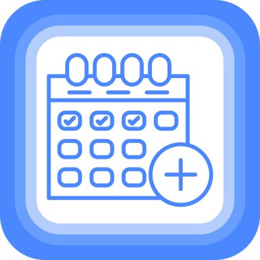 Hesap makinesi. Web simgesi basit illüstrasyon