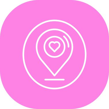 Haritalardaki konum simgesi simgesi - navigasyon kategorisi