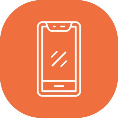 vektör telefon simgesi çizimi