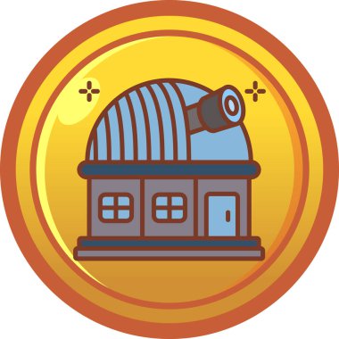 Bir ev simgesinin vektör illüstrasyonu