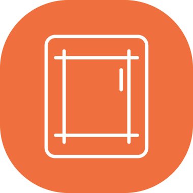 Modern b 'nin vektör illüstrasyonu eksik simgesi