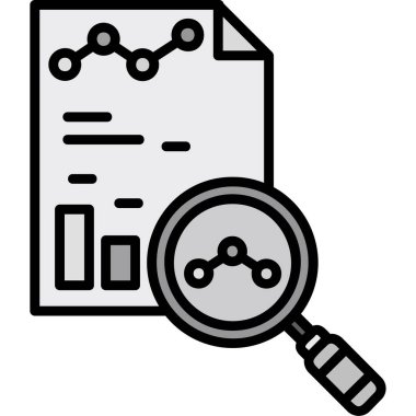 Ara. Web simgesi basit illüstrasyon