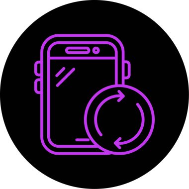 seo modern simgesinin vektör illüstrasyonu