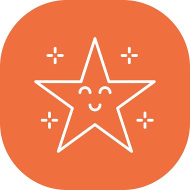 yıldız simgesi vektör illüstrasyonu