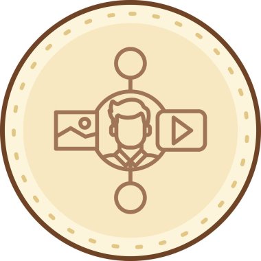 Modern b 'nin vektör illüstrasyonunda müziğin eksik simgesi