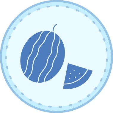 Meyve. Web simgesi basit tasarım