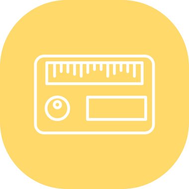 Modern b 'nin vektör illüstrasyonu eksik simgesi