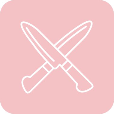 Bir bıçağın vektör çizimi