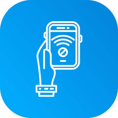 vektör cep telefon simgesi