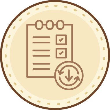 iş simgesi vektör illüstrasyonu