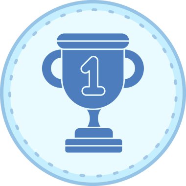 Bardak. Web simgesi basit illüstrasyon