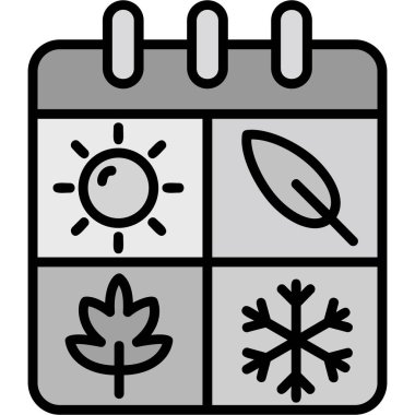 takvim yaprağı simgesi, özet biçimi