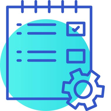 Belge. Web simgesi basit illüstrasyon