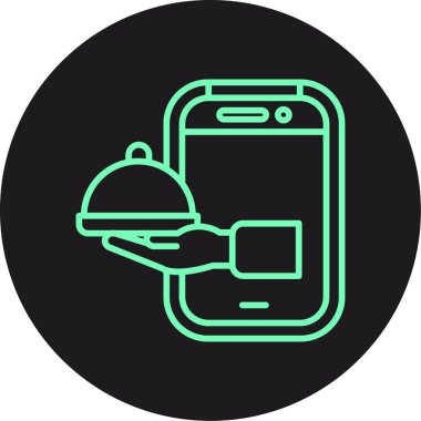 vektör besin simgesi illüstrasyonu