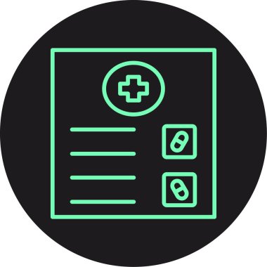 tıbbi simge vektör illüstrasyonu