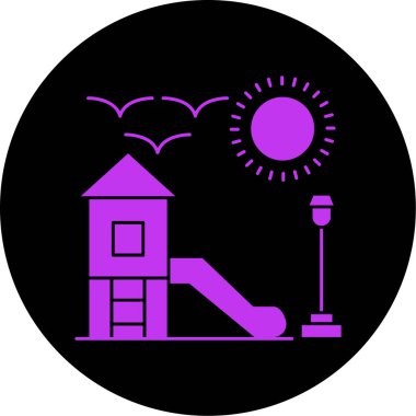 Ev simgesinin vektör illüstrasyonu