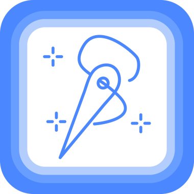 Tavuk. Web simgesi basit illüstrasyon