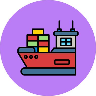 kargo gemisi. Basit tasarım