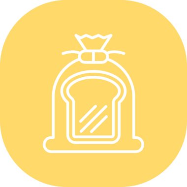 Bir şişe suyun vektör simgesi