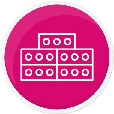 Modern b 'nin vektör illüstrasyonu hapların ikonundan yoksun