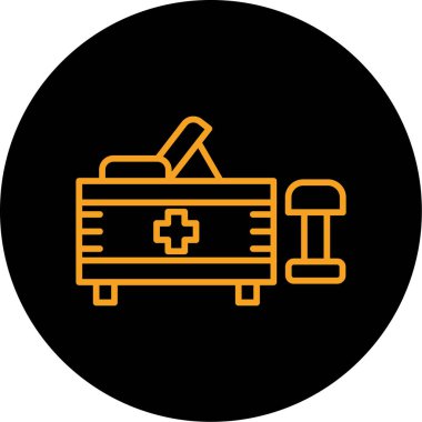 Kişisel ve ticari kullanım için tıbbi simge vektör.