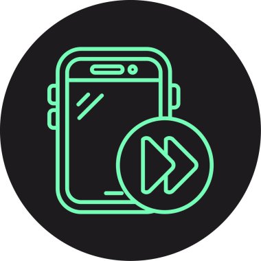 seo modern simgesinin vektör illüstrasyonu