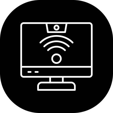 bilgisayar simgesi vektör illüstrasyonu