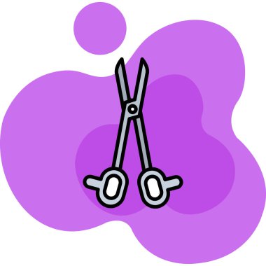 Çizgi film şirin bebek simgesinin vektör çizimi