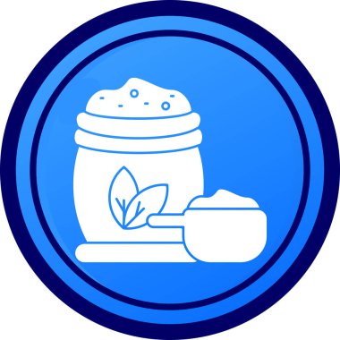 Eşsiz yiyecek vektör simgesi