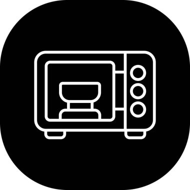 vektör lcd simgesi illüstrasyonu