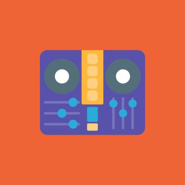 Robot simgesinin vektör düz simgesi