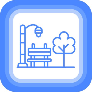 Modern bir simgenin vektör illüstrasyonu