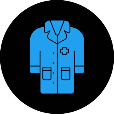 vektör doktor simgesi illüstrasyonu