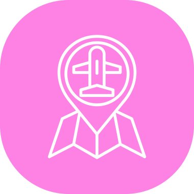 Bir çapraz simgenin vektör illüstrasyonu