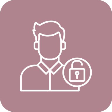 Anahtarı olan bir adamın vektör çizimi