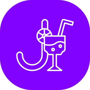 Şarap bir simge vektör çizim