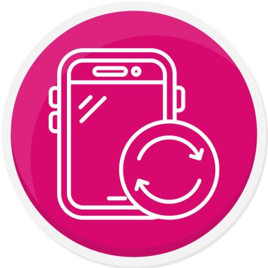 Uygulama simgesinin vektör illüstrasyonu