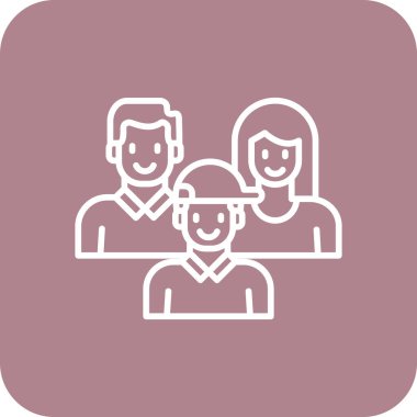 Modern insan simgesinin vektör çizimi