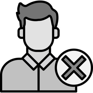 hiç kimse vektör simgesi yok