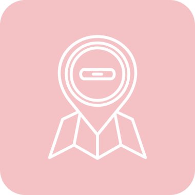 Rozet simgesi soyut bir grupta izole edildi