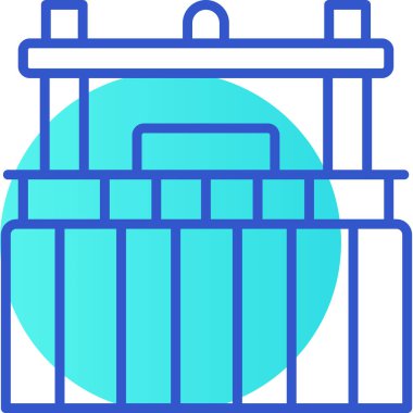 Fıçı. Web simgesi basit illüstrasyon