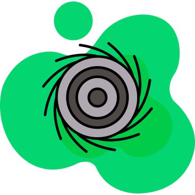 çiçek simgesi vektör illüstrasyonu