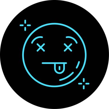 duygu simgesinin vektör illüstrasyonu