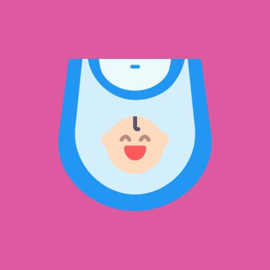 bebek ikonu vektör illüstrasyonu