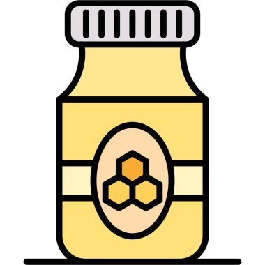 Tatlım. Web simgesi basit illüstrasyon