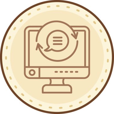 seo modern simgesinin vektör illüstrasyonu