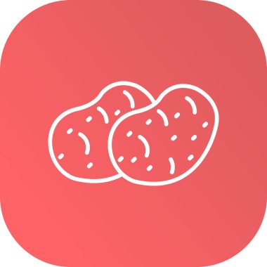 Çilek simgesi beyaz arkaplanda izole edildi. meyve özeti konsepti. vektör