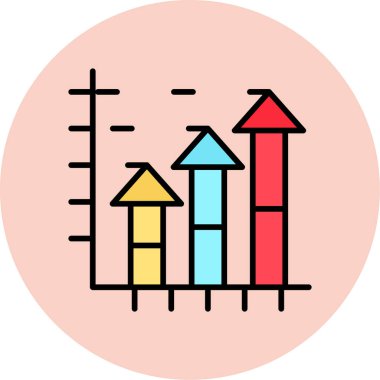 Grafik. Web simgesi basit illüstrasyon