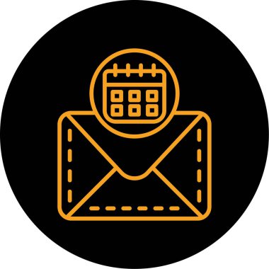 E-posta. Web simgesi basit tasarım